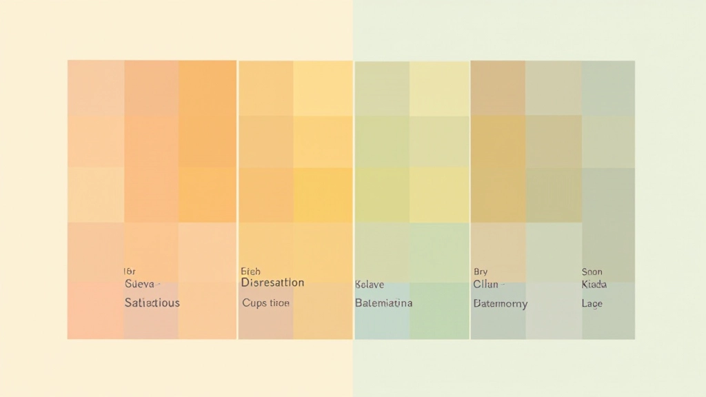 Gráfico mostrando comparação lado a lado entre cor moderna saturada e cor vintage dessaturada — mesmo matiz mas com diferença visual clara